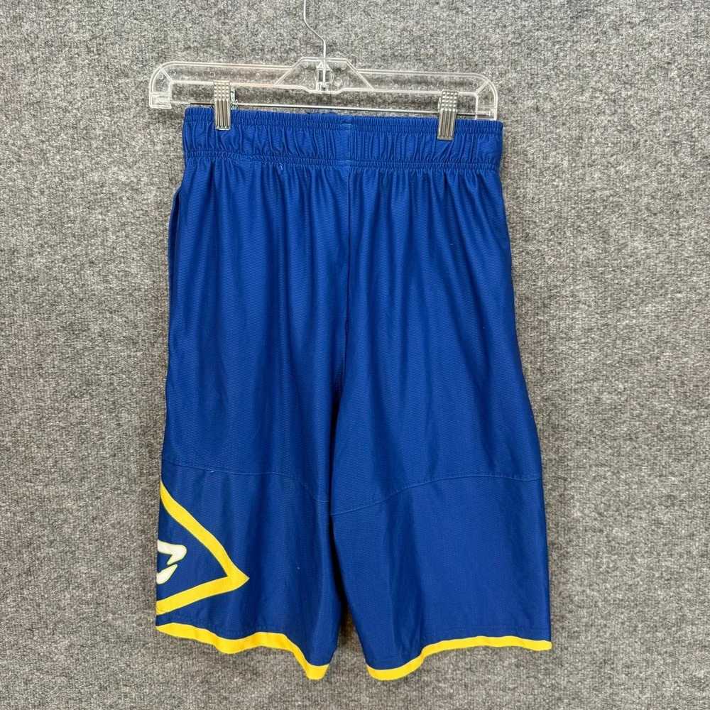 Under Armour Basketball Shorts Mens Small‎ Blue SC30 Stephen Curry Warriors Gym